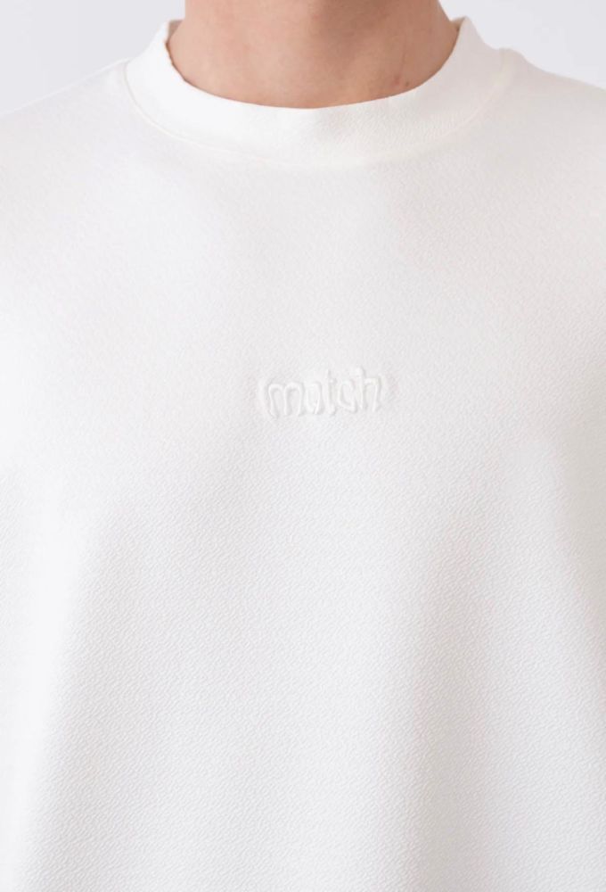 Göğüs Baskı Detaylı Over Size T-shirt