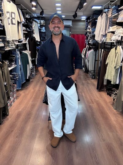 Baggy Model %100 Pamuk Pantolon
