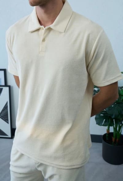 Rahat Kesim Polo Yaka T-shirt
