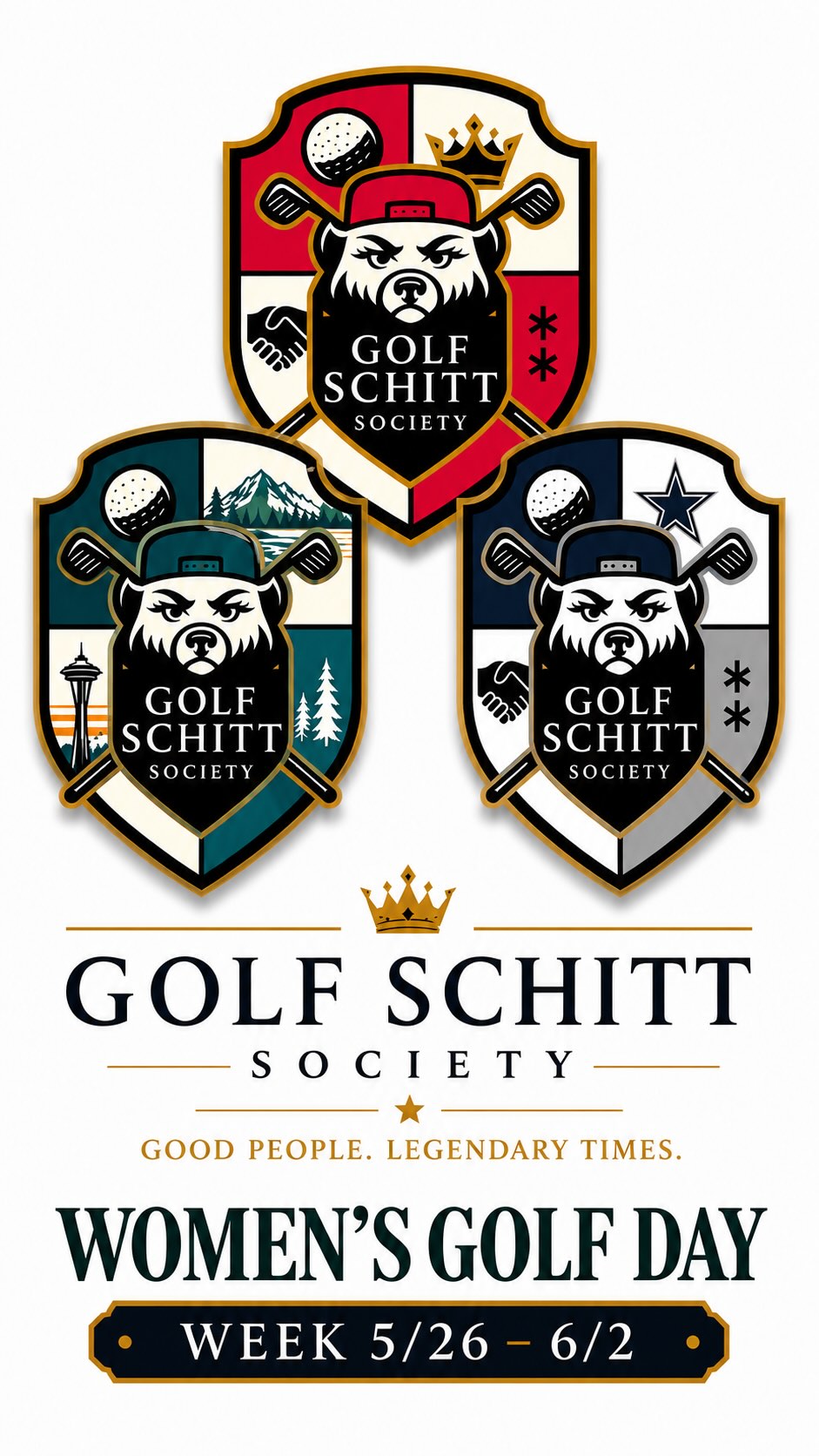 You all are the Schitt! 💕 #womensgolfday
