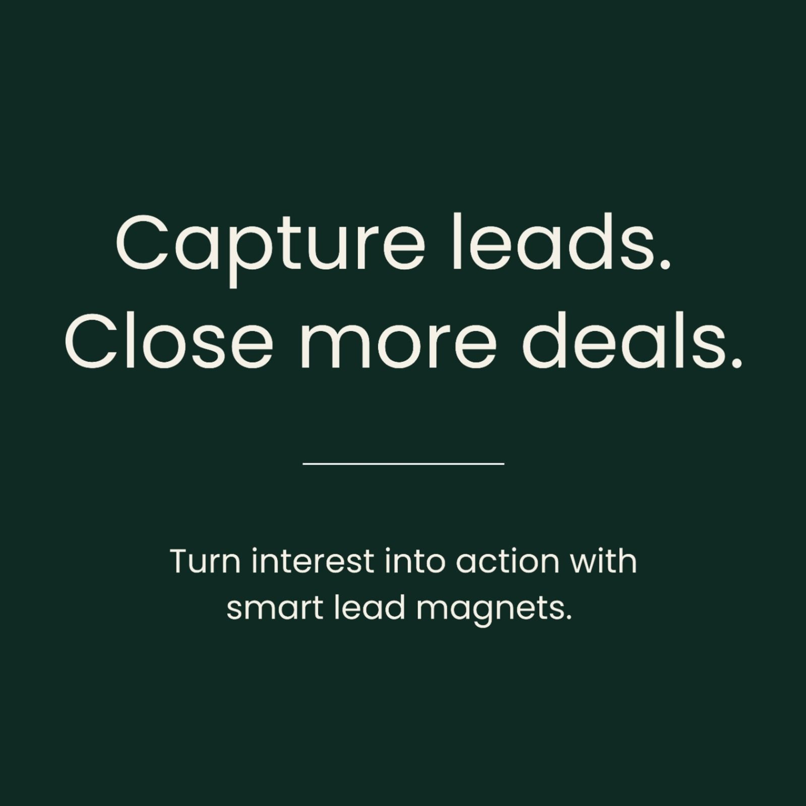 Capture More Leads