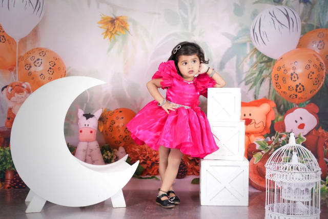 Milestone and First Birthday Photoshoot Bangalore by RP Studios