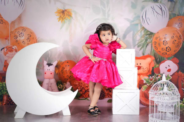 Milestone and First Birthday Photoshoot Bangalore by RP Studios