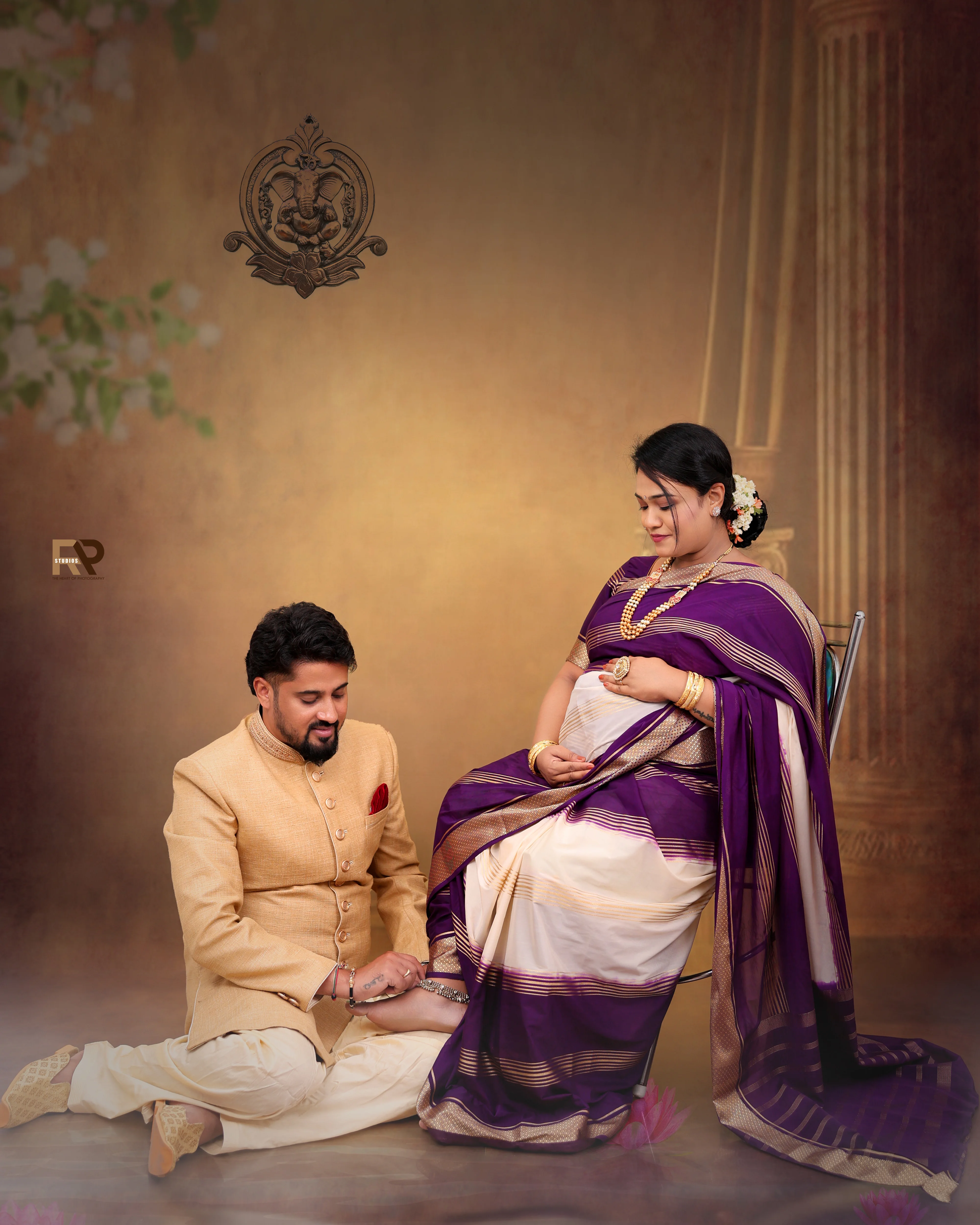 Maternity photoshoot session at RP Studios Bangalore hero portrait for The Ultimate Guide to Planning Your Maternity Photoshoot in Bangalore