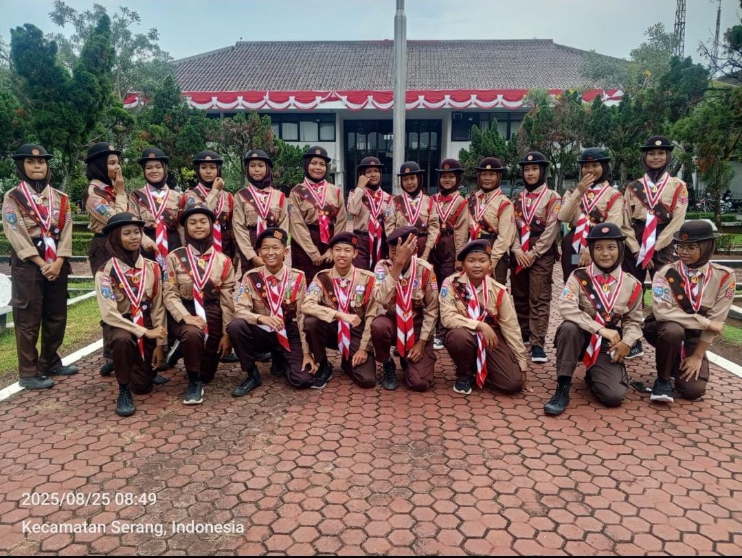 Pramuka Garuda, Jejak Prestasi di Hari Pramuka ke-64: 21 Siswa MTsN 1 Serang Raih Penghargaan Tertinggi