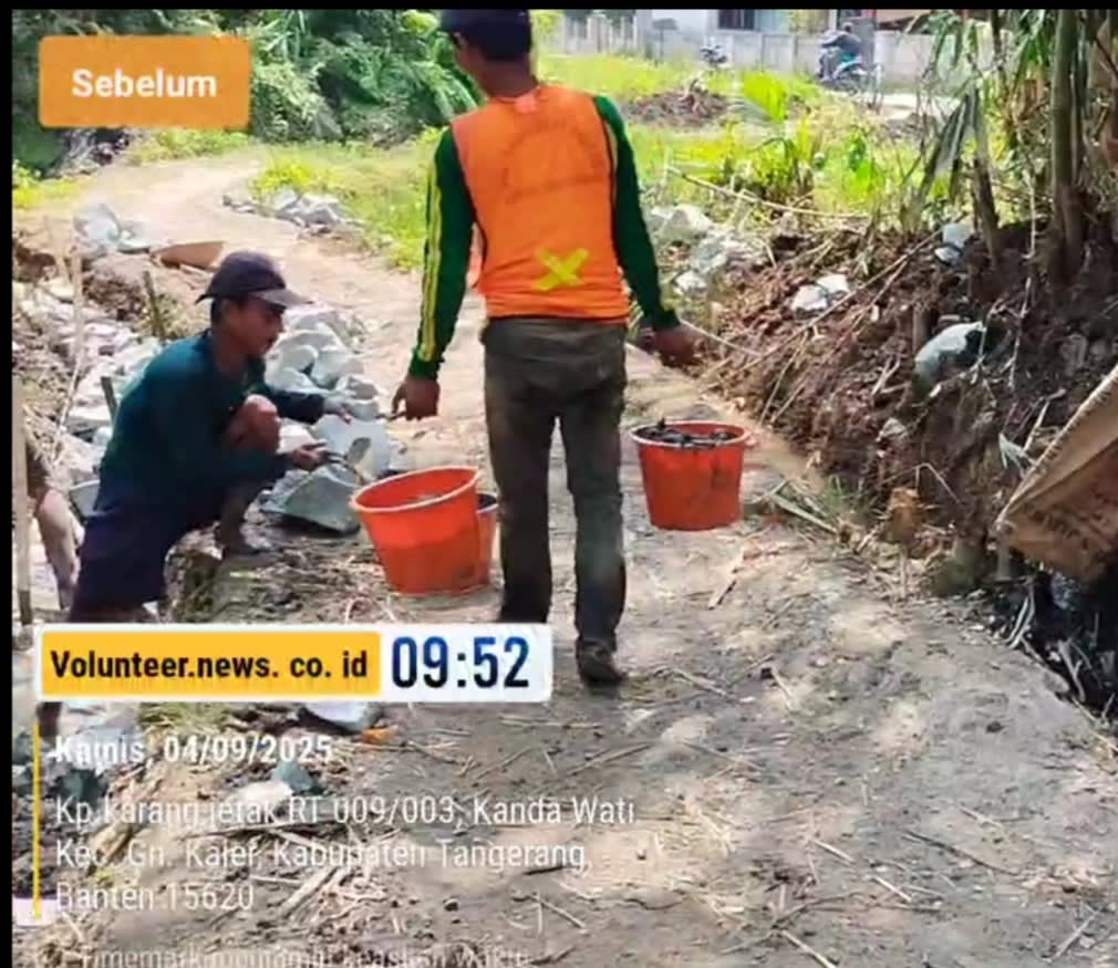 Proyek TPT Desa Kandawati Kec.Gunung Kaler Disorot: Spesifikasi Teknis Diduga Menyimpang, Pekerja Tanpa APD