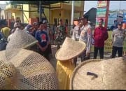 Respon Cepat Polsek Kresek Polresta Tangerang, Amankan Aksi Warga Desa Kemuning Tolak Galian Tanah Ilegal