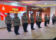 Kapolres Serang Pimpin Upacara Sertijab Wakapolres Serang,Kasat Intelkam dan Kapolsek Jajaran