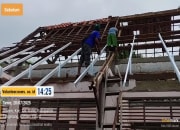 Minim Pengawasan, Pekerja Proyek Rehabilitasi SDN Onyam 2 Kec.Gunung Kaler Diduga Abaikan K3