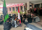 Pengamanan Humanis Polresta Tangerang: Aksi HMI Berjalan Damai di Kantor Inspektorat