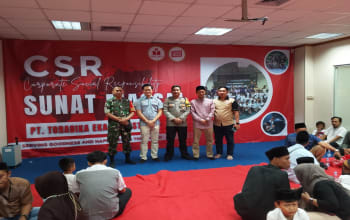 Sinergi TNI-Polri dan Dunia Usaha: PT Torabika Gelar Sunatan Massal di Cikupa