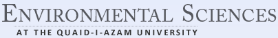 Environmental Science Department
