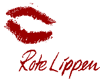 Red lips natural cosmetics