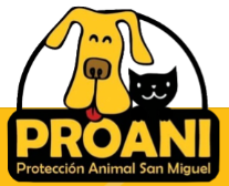 PROANI Protección Animal, San Miguel