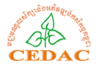 The Cambodian Center for Study and Development in Agriculture