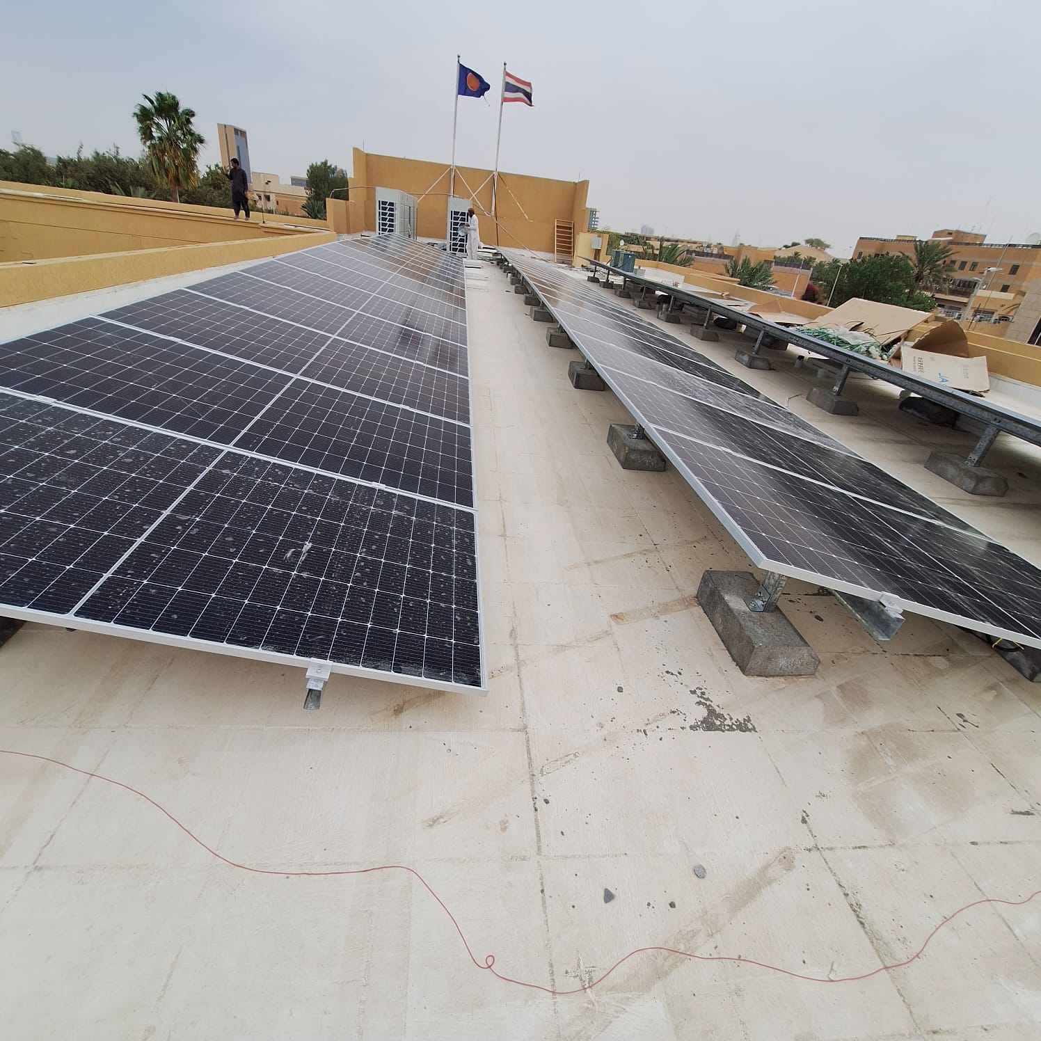 لوحات طاقة شمسية