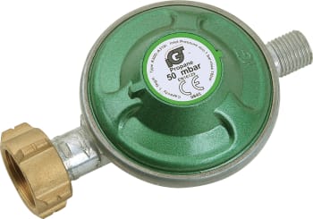 Regulator 50mbar DIN477 - 1/4"V