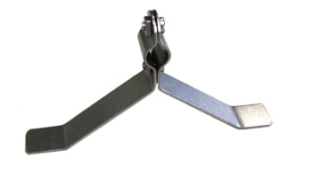 Fotstøtte for brennere