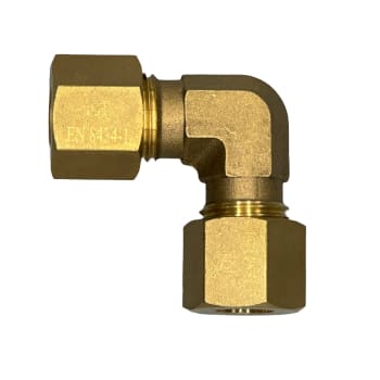 Albue 2 x 10mm rør