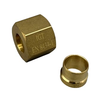 Mutter og konus 10mm rør