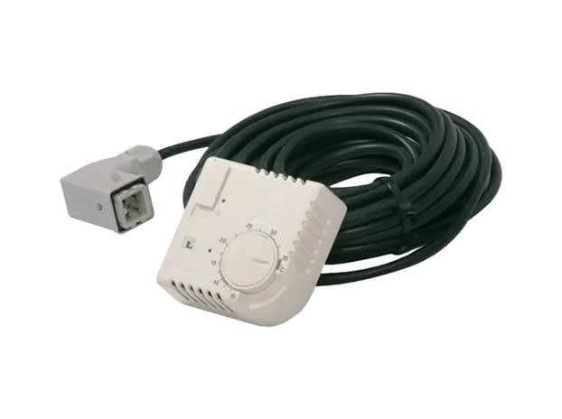 Termostat for byggvarmere