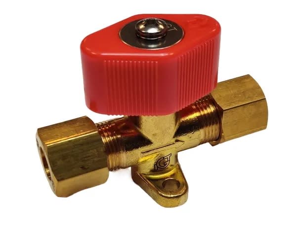 Stengeventil enkel  8mm rør