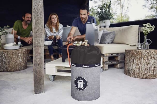 Gassflaske cover 11 kg Sort