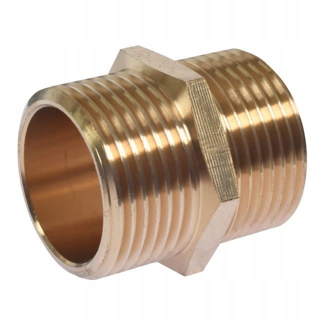 Ansatsnippel 2 x 1/2"utv