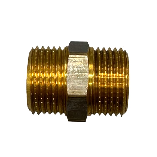 Ansatsnippel 2 x 3/8" utv