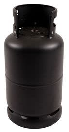 Stål truckflaske 16.5kg Selvfyller