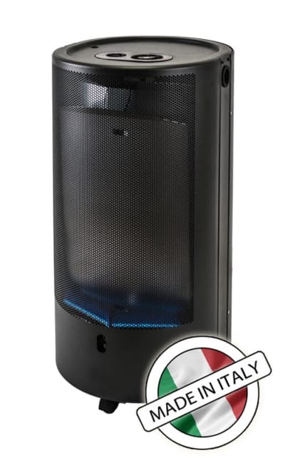 Gassovn Blue Belle Chic Sort Termostat