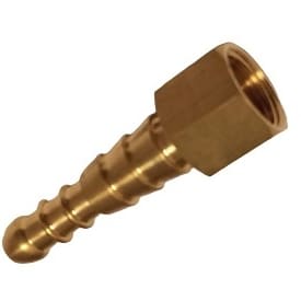 Slangesokkel 3/8" - 8-10mm Fast sokkel
