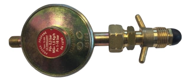 Regulator 0,3 bar byggvarmer