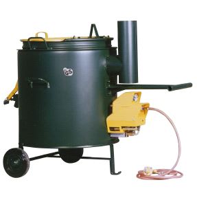 Grun Asfaltkoker Rekord 229 liter TERMOSTAT