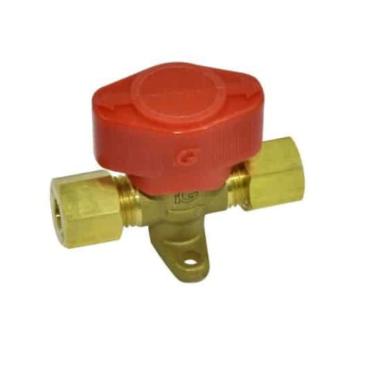 Stengeventil enkel  10mm rør