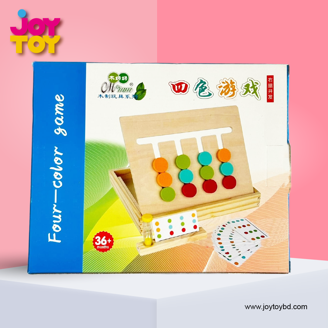 Four Color Line Logic Game