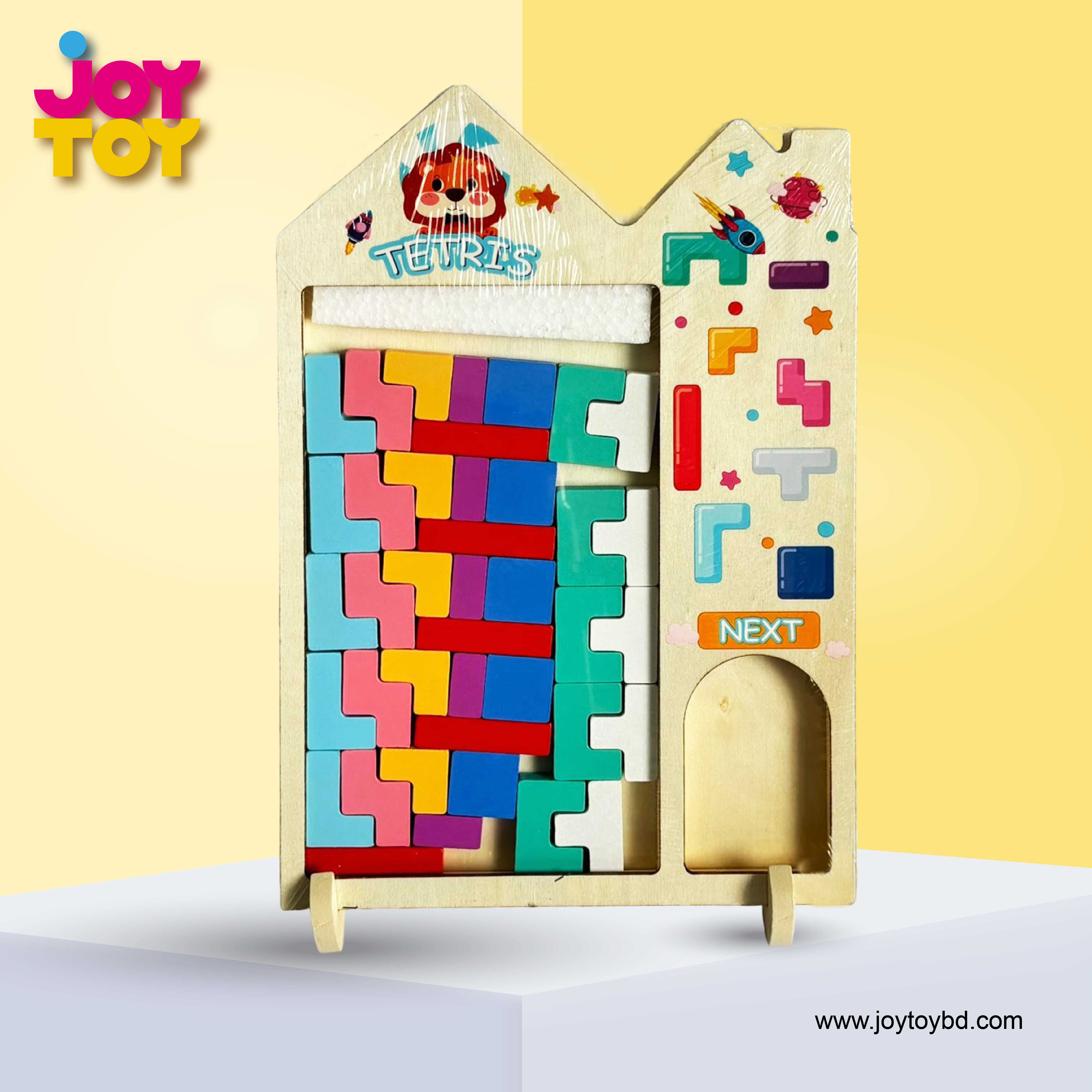 Wooden Tetris, 3D Jigsaw Tangram