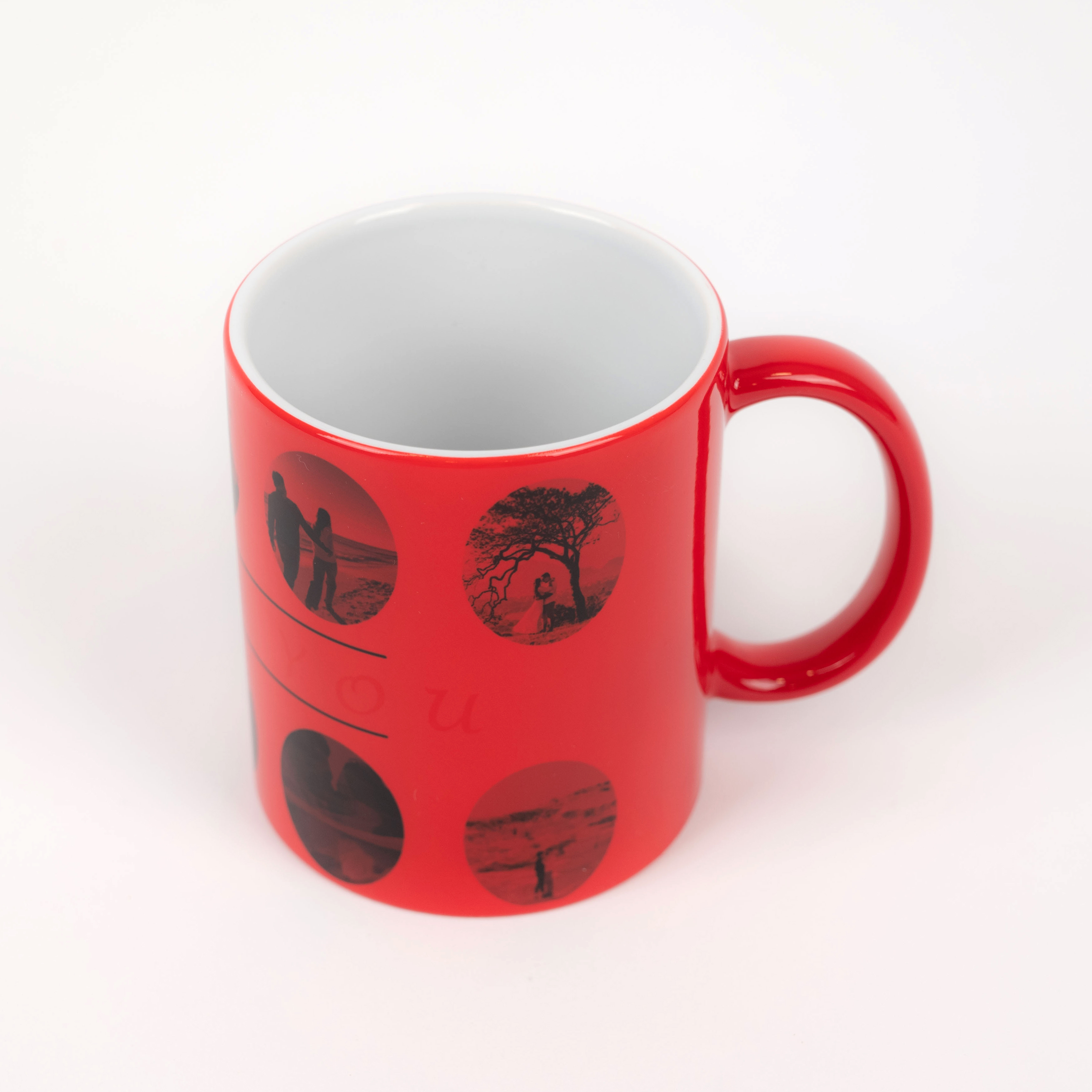 Premium skodelica za valentinovo - rdeče barve