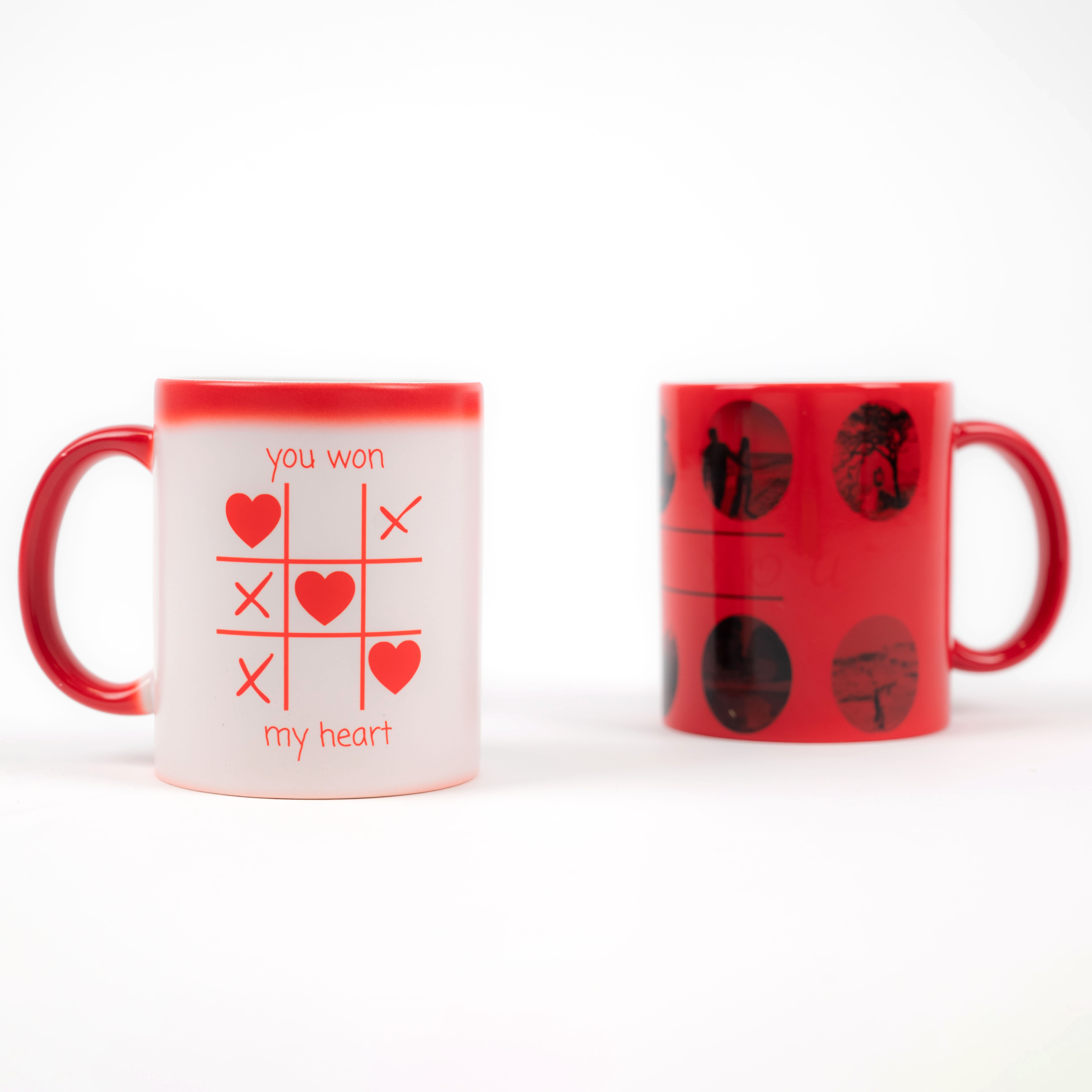 Premium skodelica za valentinovo - rdeče barve