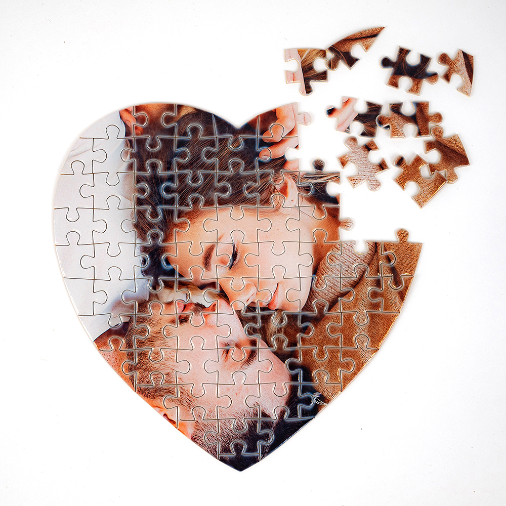 Sestavljanka srček 19x19 cm