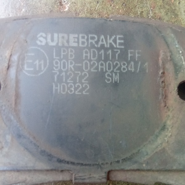 Front Brake Pads - Set of 4