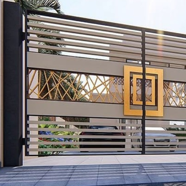 Modern Custom Steel Sliding Gate