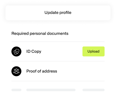 KYC/KYB verification
