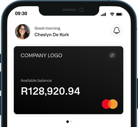 Card programs interface