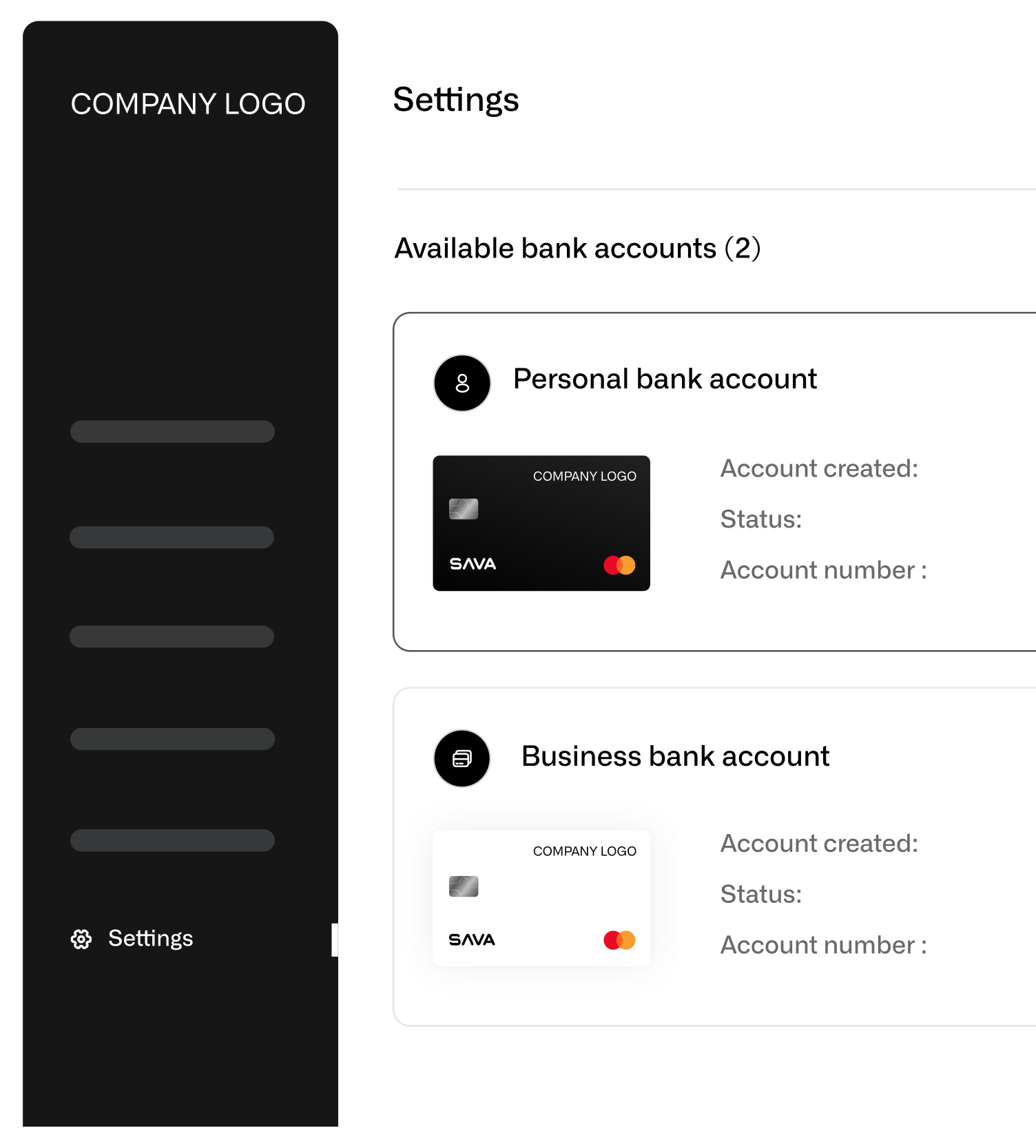 Digital wallets and accounts