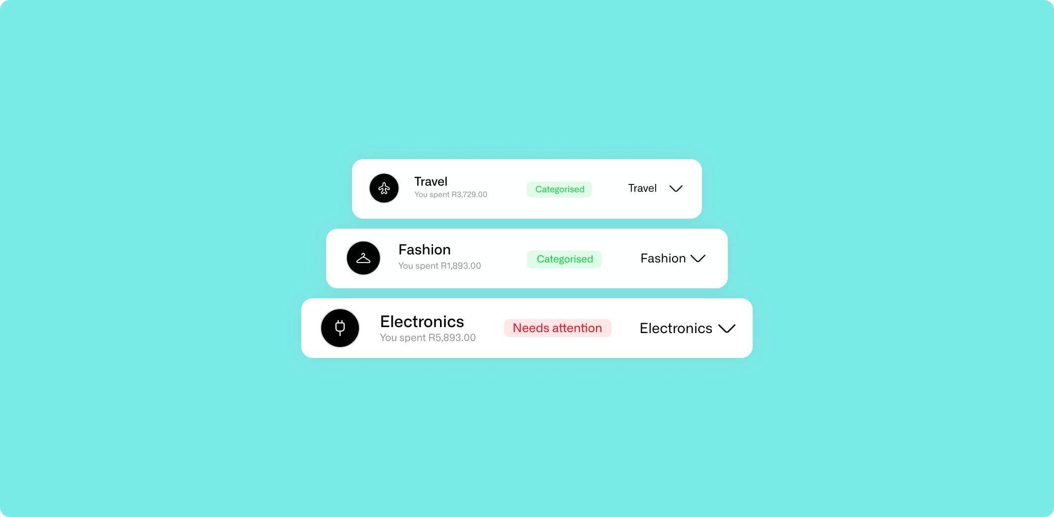 Mobile payment interface showing transaction details