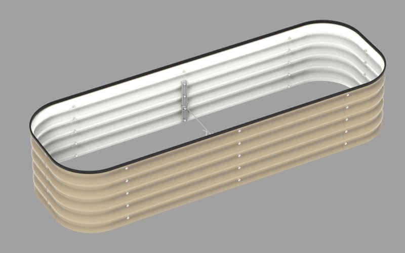 Modular Raised Garden Bed 3D Assembly Animation & US Expansion Suite Still 2