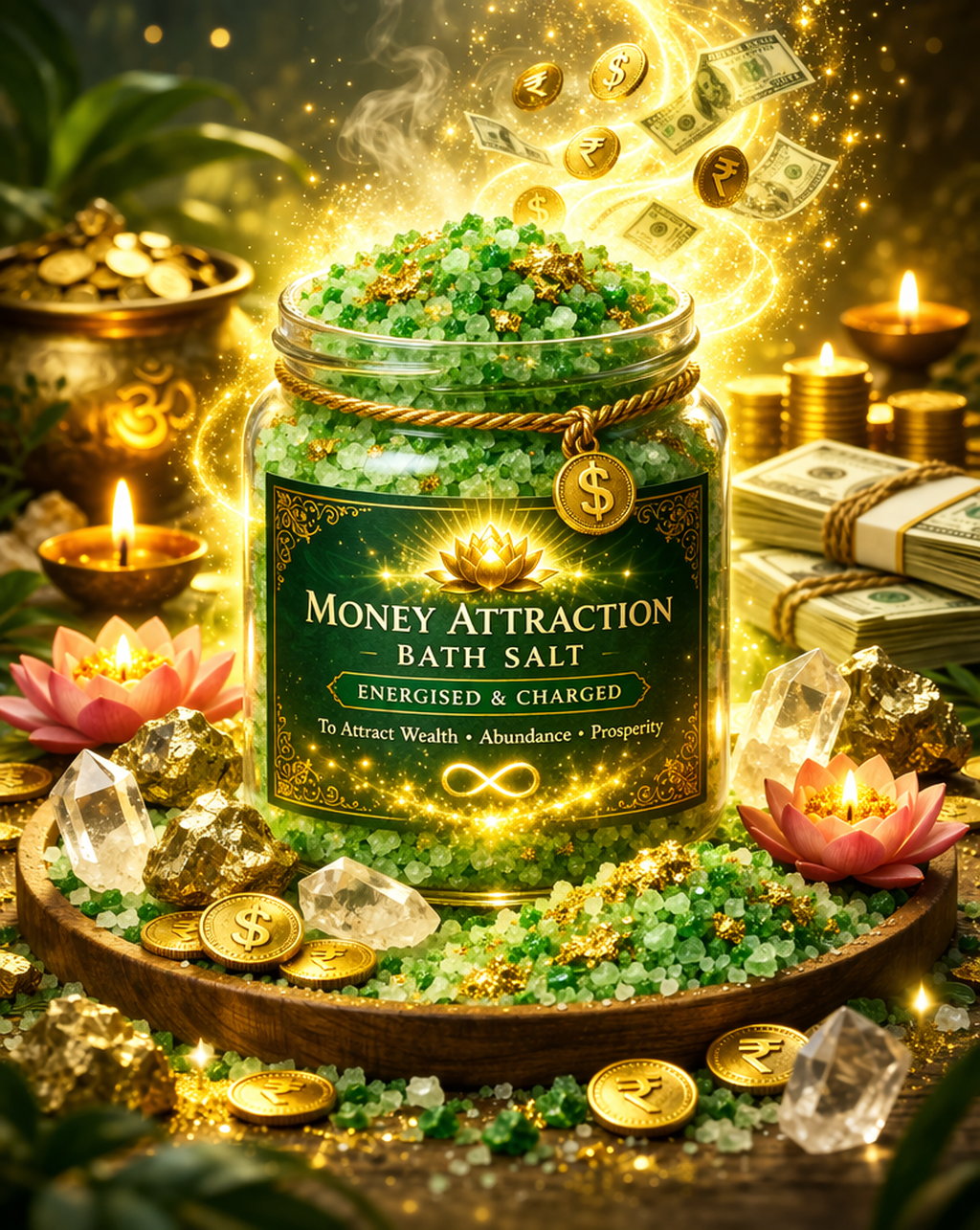 Money Attraction Bath Salt