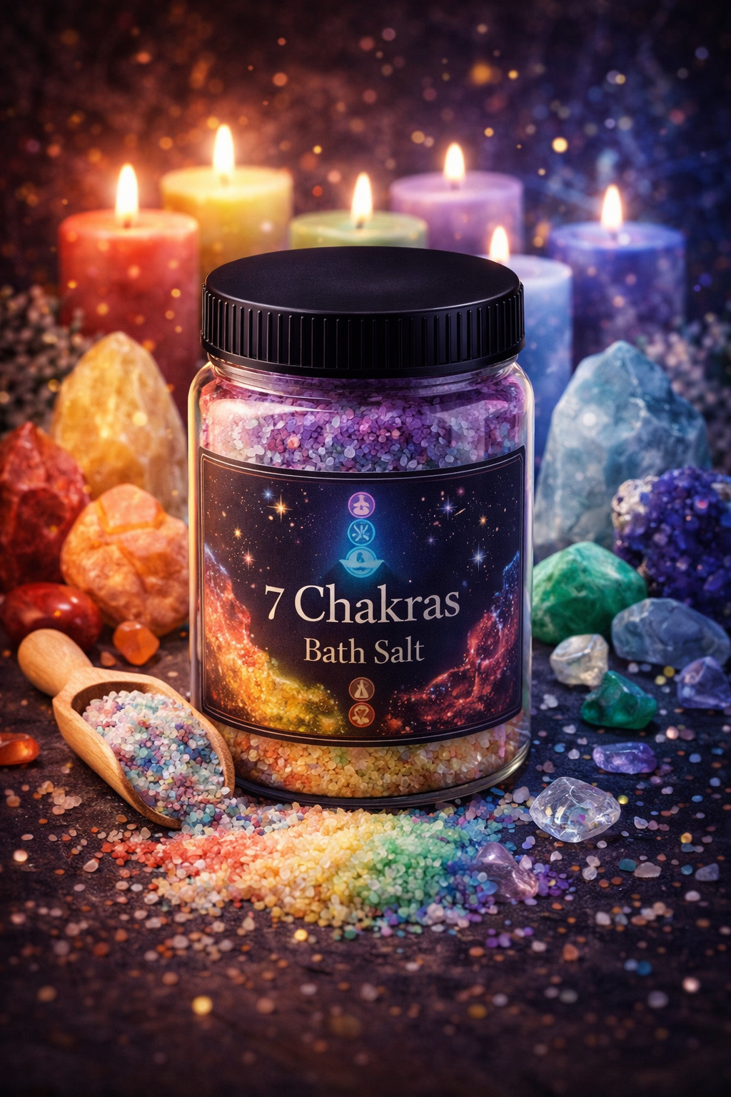 7 Chakras Bath Salt