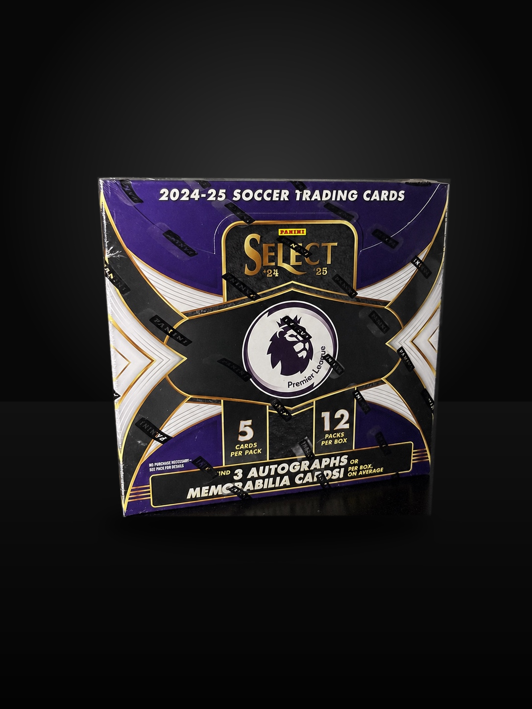 2024-25 Panini Select Premier League Soccer Hobby Box — sealed football box